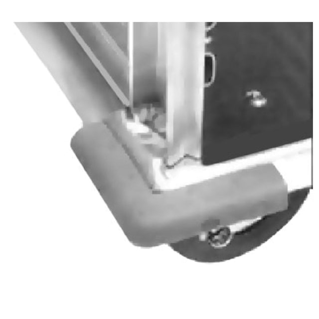 Cres Cor 1056 012 Corner Bumpers For Racks With Stem Casters