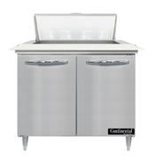 Continental Refrigerator D36N8C Designer Line Sandwich Unit 36"W Two-section