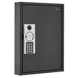 Alpine Industries ADI680-60-BLK Key Cabinet 60 Key Capacity Digital Lock