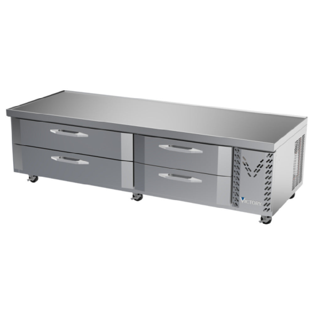 Victory CBR84HC Chef Base Refrigerator Powered By V-Core™ Two-section