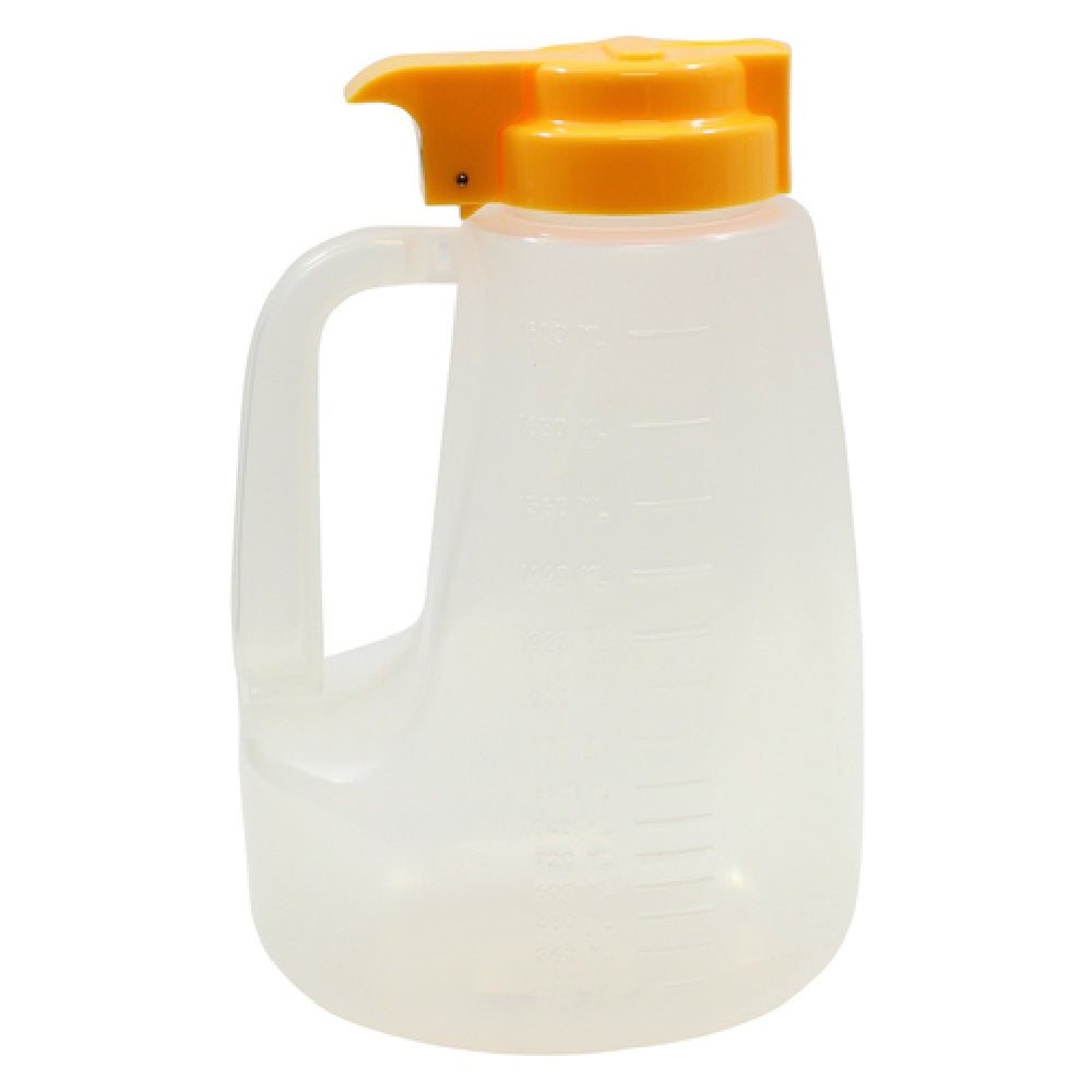 Tablecraft PP64Y Option™ Dispenser 64 Oz. 5-3/4" X 6-3/4" X 9"