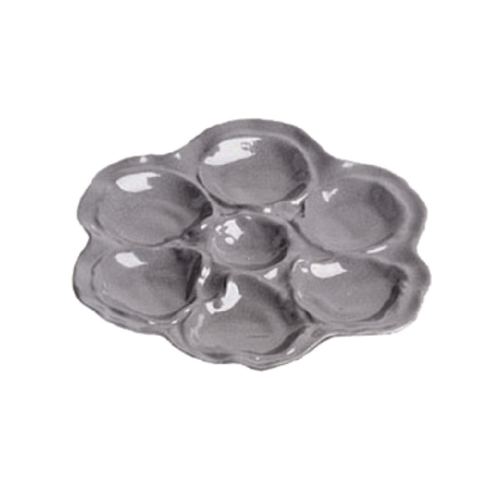 Bon Chef 5079DKBLU Oyster Plate 10" Dia. Round