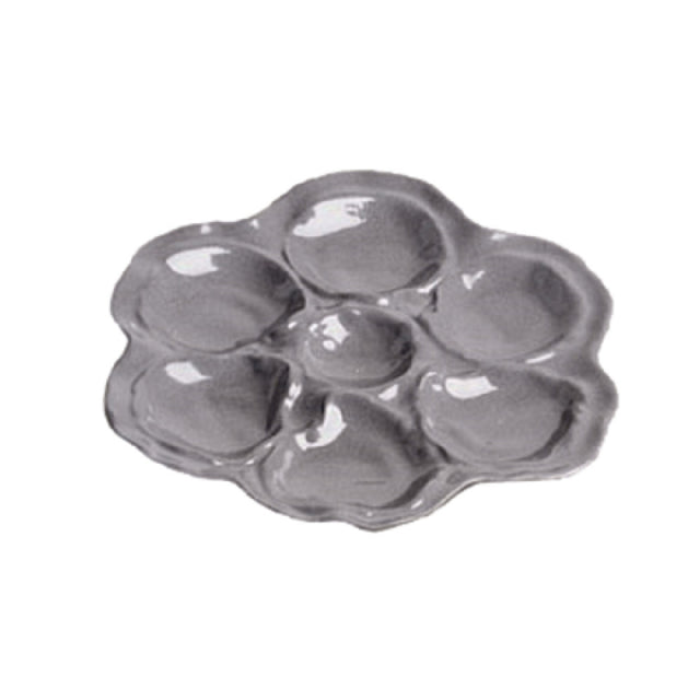 Bon Chef 5079DKBLU Oyster Plate 10" Dia. Round