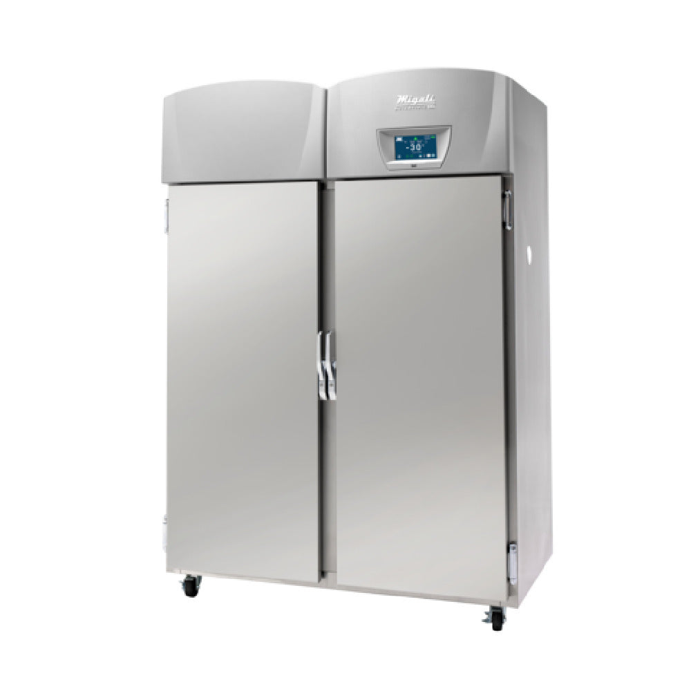 Migali Industries EVOX-2F-LB-RC Medical-Grade Freezer 44.9 Cu. Ft. Capacity Two Solid Door