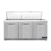 Continental Refrigerator D72N27M-FB Designer Line Mighty Top Sandwich Unit Front Breather