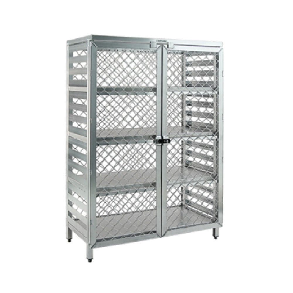 New Age Industrial 97846 Security Cage Stationary 48"W X 24"D X 72"H