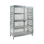New Age Industrial 97846 Security Cage Stationary 48"W X 24"D X 72"H