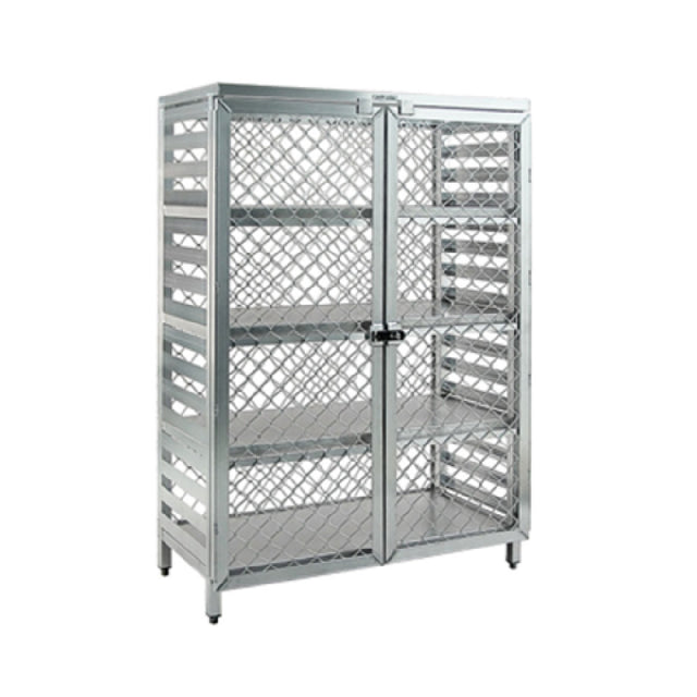 New Age Industrial 97846 Security Cage Stationary 48"W X 24"D X 72"H