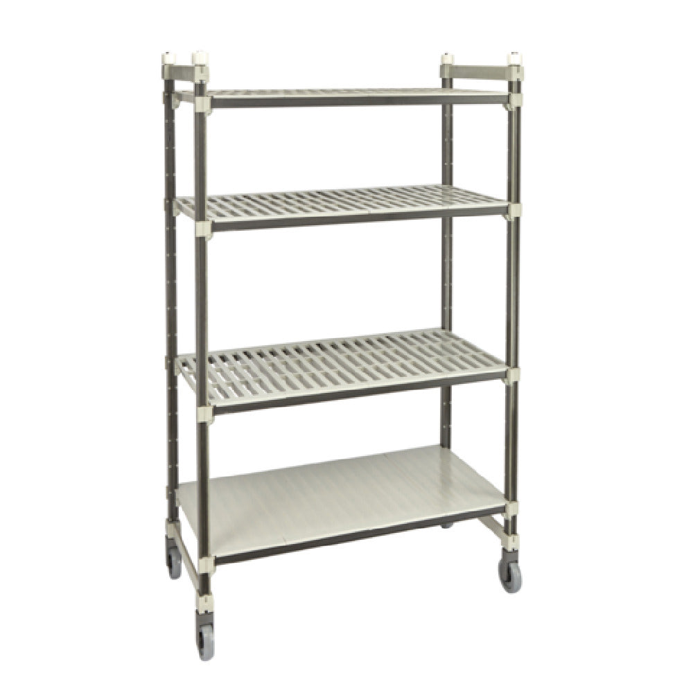 Cambro EMT245480VS4480 - Camshelving® Elements XTRA Series High Density Top Rail Mobile Starter Unit