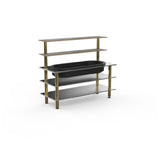 Steelite MGCMLC03GBXF Mogogo Buffet Solutions Modular Pro Back Bar 5-tier 71" X 29-1/2" X 60-1/2"