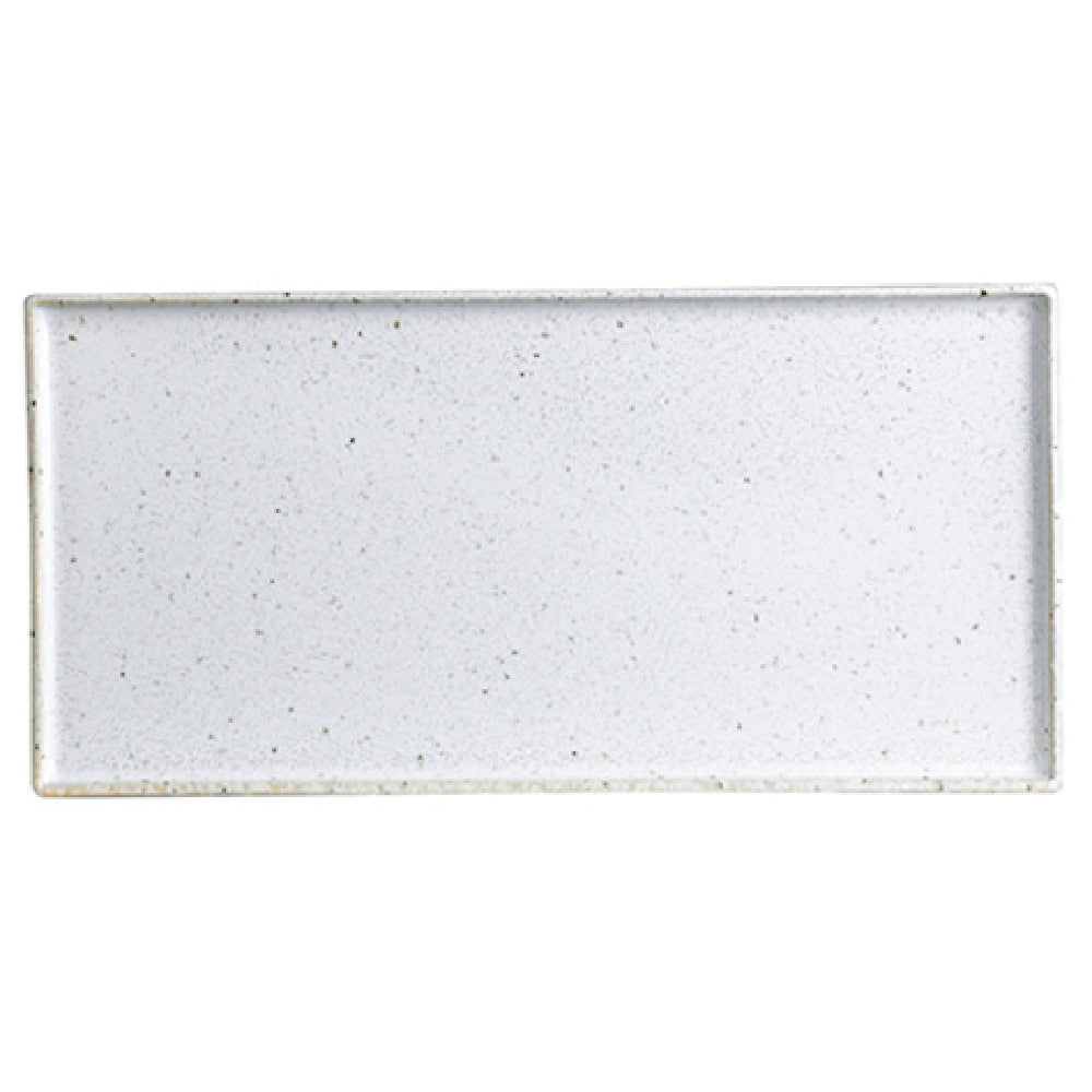 Steelite 6415MY018 Rectangle Tray 11.25" X 5.5"Wabi Sabi Lichen