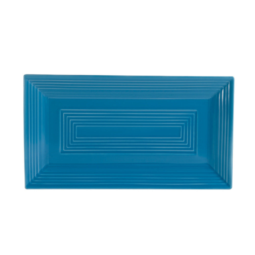 CAC China TG-RT13-PCK Tango Platter 11-5/8"L X 6-3/8"W X 1"H Rectangular