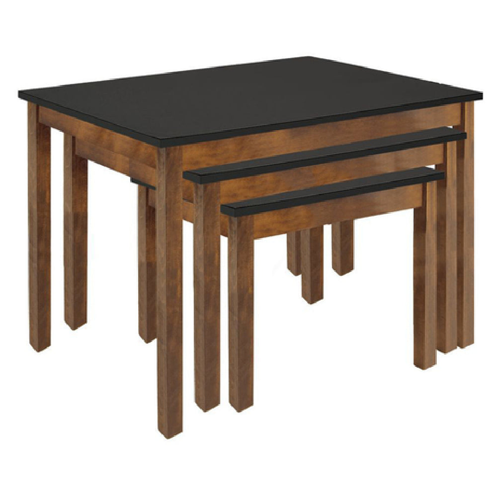 Hubert 83101 - Table Set, 3-piece, Includes (1) Each: 40" X 30" X 32"H