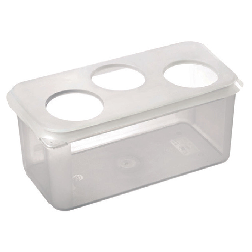 CFS Brands 01472 Araven Squeeze Dispenser Organizer 12-3/4" X 6-7/8" X 6" GN 1/3 Size