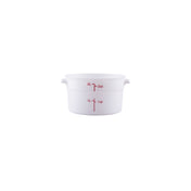 CAC China FS2P-2T Food Storage Container 2 Qt. Round
