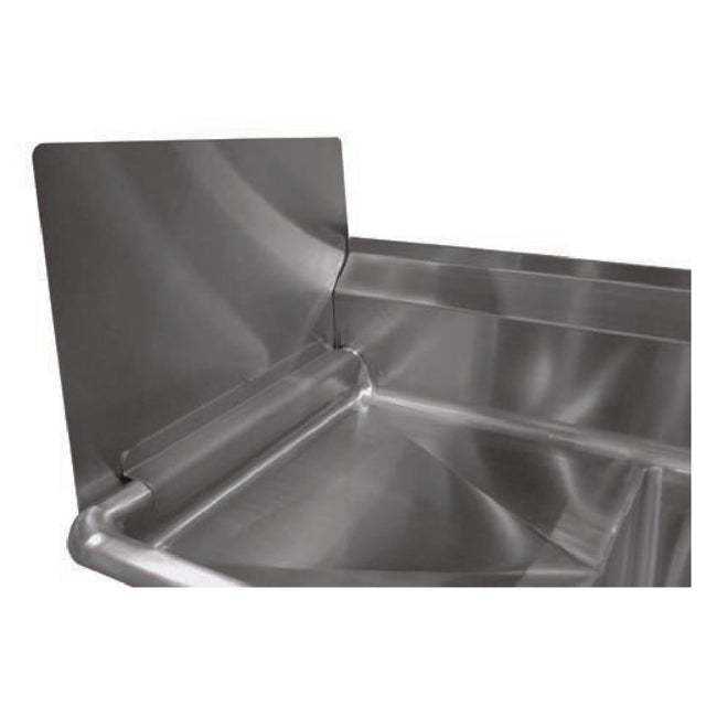 Advance Tabco K-700F-30 Side Splash Removable For FC & FE Series Sinks With 30" Front-to-back Bowls