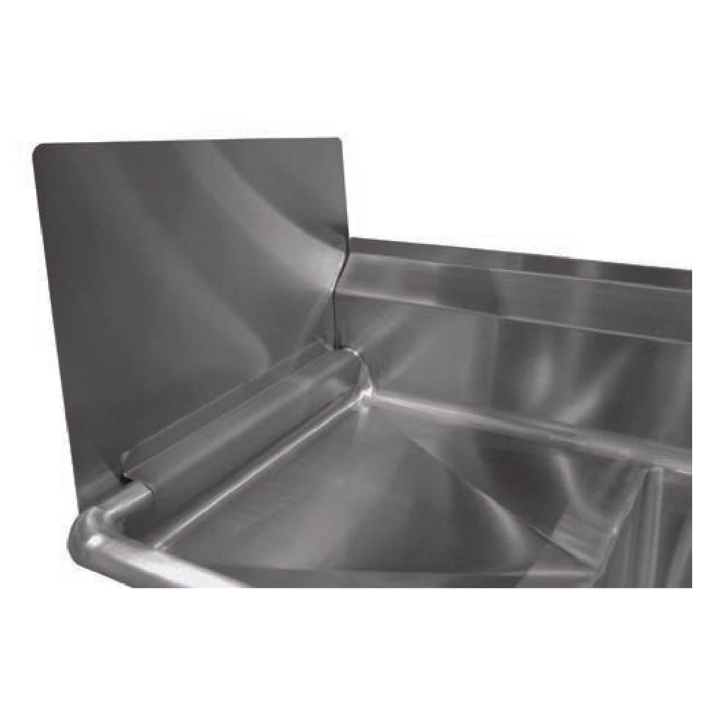 Advance Tabco K-700D Side Splash Removable For Dish Tables