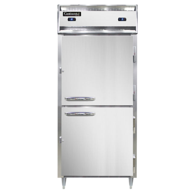 Continental Refrigerator D1RFXNSSHD Designer Line Refrigerator/Freezer Reach-in