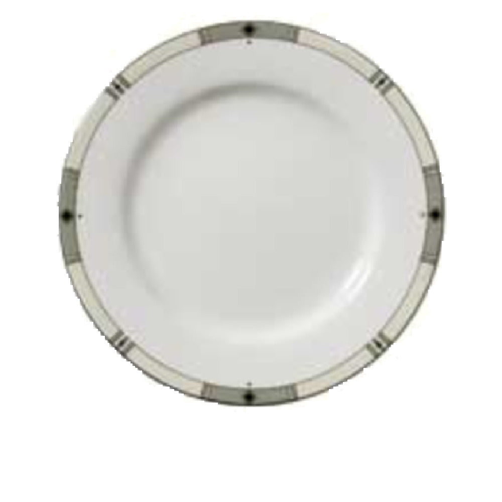Vertex China RB-7-WBD Plate 7" Dia. Round