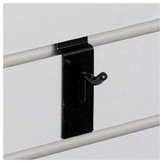 Hubert 38223 - Slatwall Hook, 1/4" Dia. X 1"L, Steel