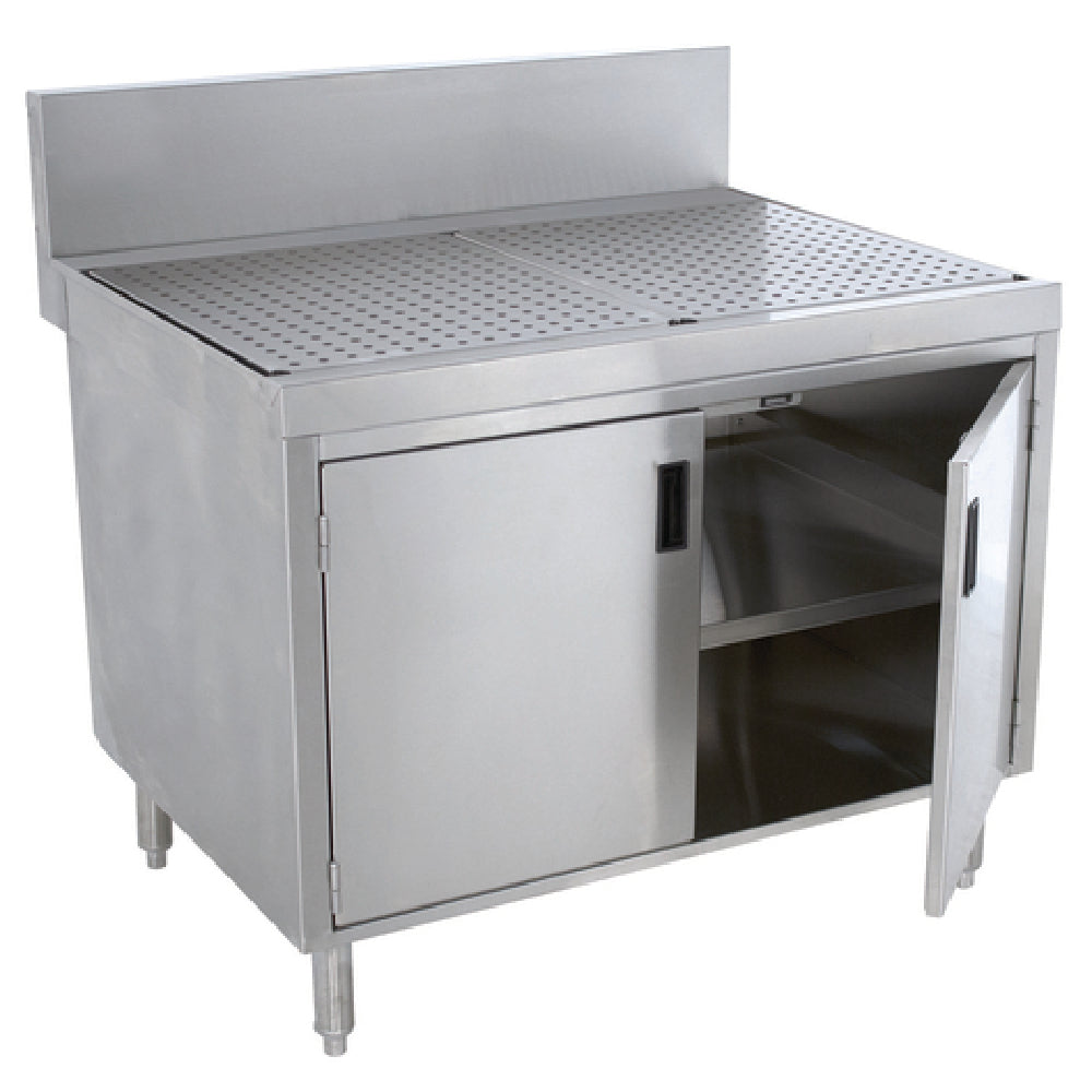 Advance Tabco PRSCD-24-30-M Prestige Underbar Drainboard Cabinet With Removable Hinged Doors