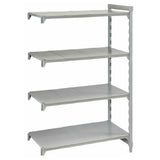 Cambro CPA245472S4480 Camshelving® Premium Add-On Unit 24"W X 54"L X 72"H 4-tier