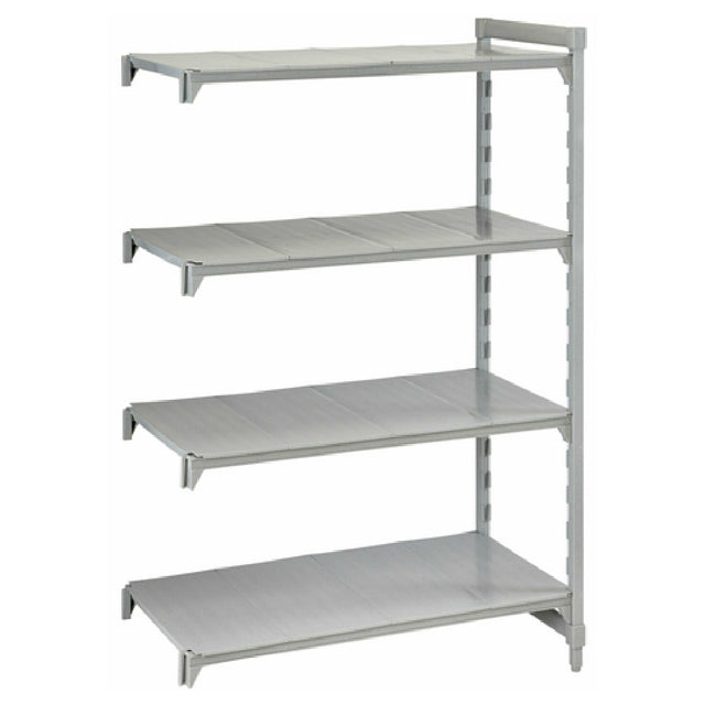 Cambro CPA245472S4480 Camshelving® Premium Add-On Unit 24"W X 54"L X 72"H 4-tier