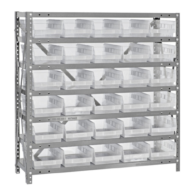 Quantum 1839-104CL Shelving Unit 18"D X 36"L X 39"H Heavy Duty