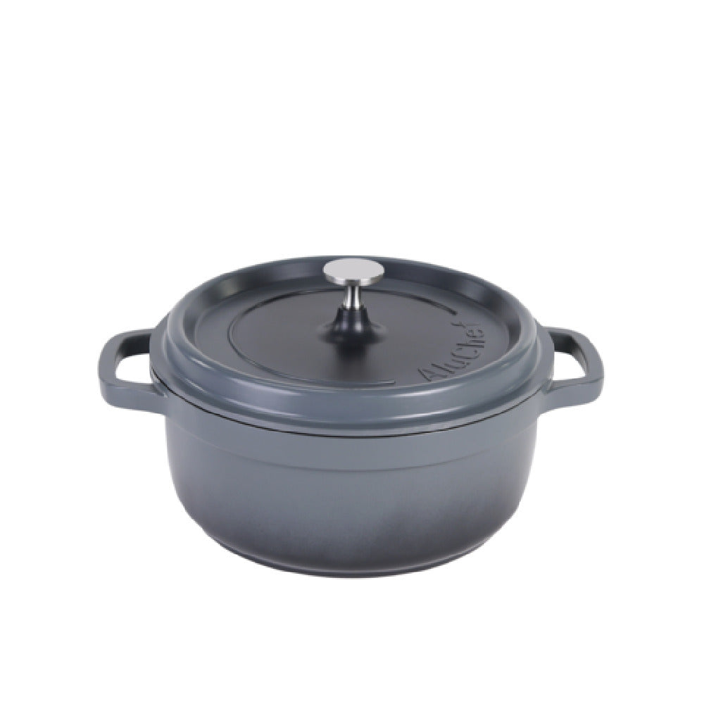 Steelite AP240012 Casserole Dish With SS Knob 4.5 Qt 12.5"W X 10.625"D X 6.5"H