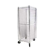 John Boos ABPR-1820-PC-X Bun Pan Rack Cover Zippered On (3) Corners 2.3 Mm Thick Clear Plastic (Available In Effingham And Nevada)
