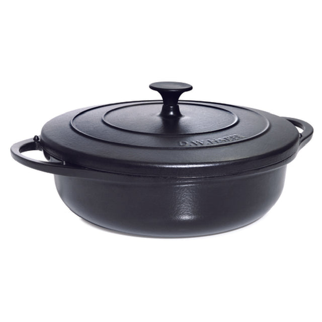 Steelite DWG4F Cast Iron Dutch Oven 4.0 Qt 16.0"W X 12.0"D X 6.5"H