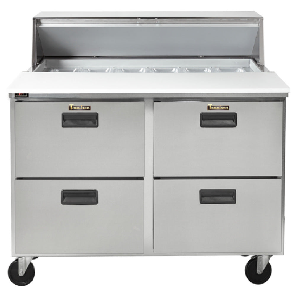 Traulsen CLPT-4812-DW - Dealer's Choice CLPT Series Compact Prep Table Refrigerator
