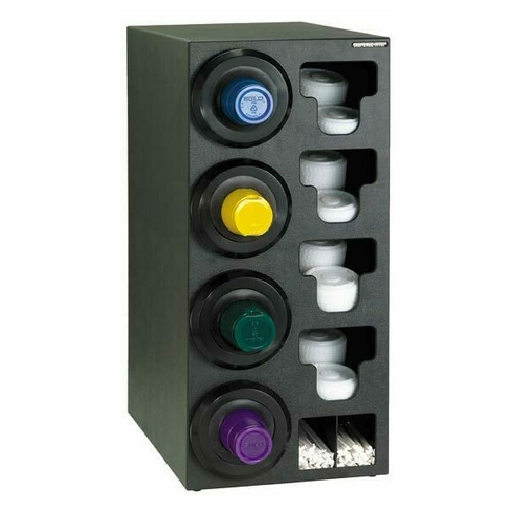 Dispense-Rite SLR-C-4LBT - Cup Dispensing Cabinet, 32-1/4"H X 13"W X 23"D, Interchangeable Gasket