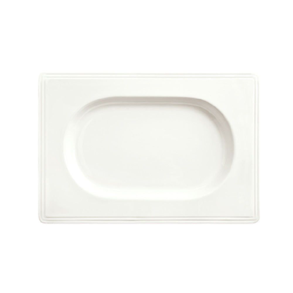 Libbey 905356018 (Formerly Syracuse China) Tray 9" X 5" Rectangular