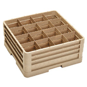 Vollrath CR4DDD Traex®Compartment Rack Full Size (16) Compartment Cup/glass