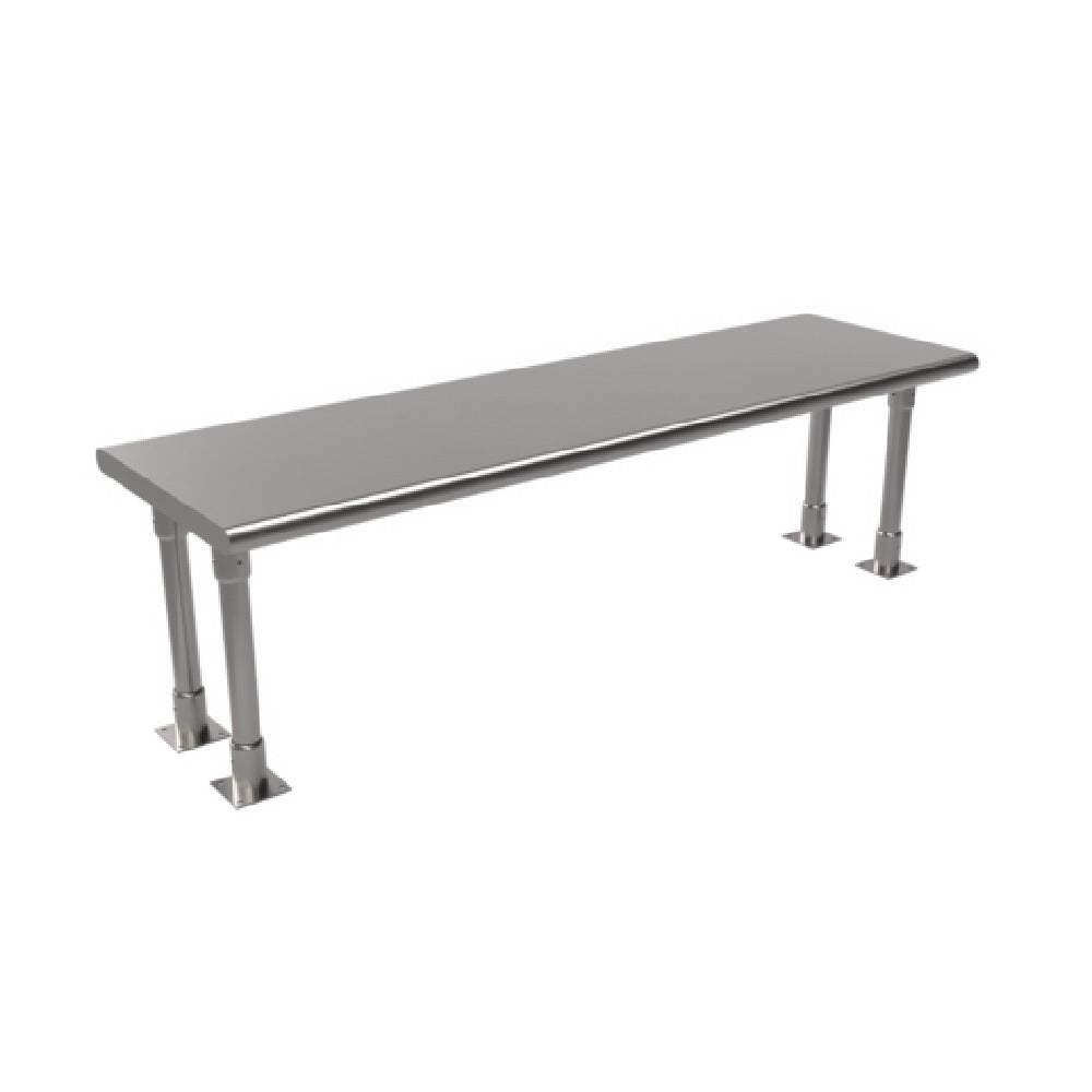BK Resources BK-OSS-1860BN Single Overshelf Table Mount 60"W X 18"D