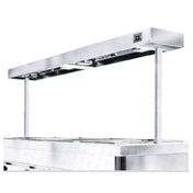 Caddy A-17 Stainless Steel Warmer For (2) Well 26" Wide Models