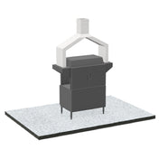 Avtec SSA-PANTLEG44 - SimpleSpec Dishwasher Pantleg Duct, For Type II Applications Only