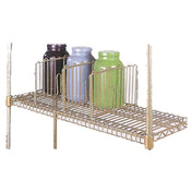 SPG SDU24Y - ISS Shelf Divider, 24"W X 8"H, Gold Bond® With Antimicrobial Finish