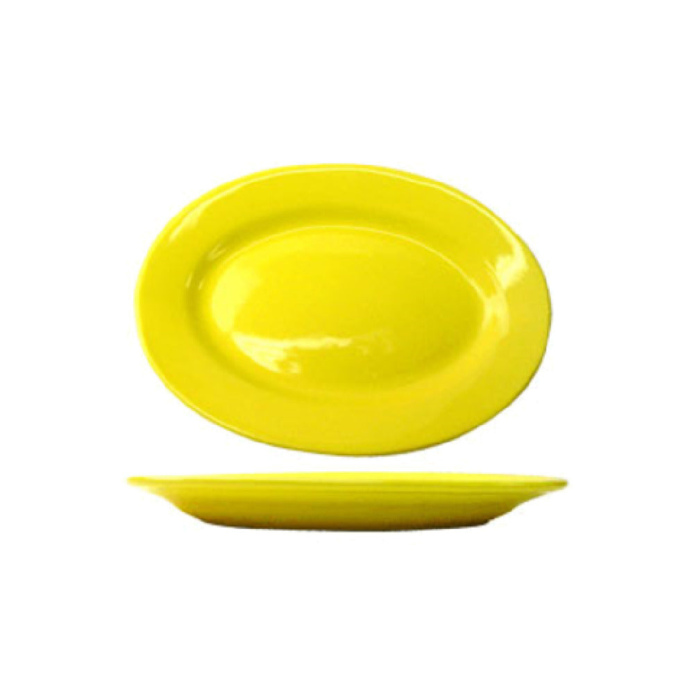International Tableware CA-12-Y Platter 10-3/8" X 7-1/4" Oval