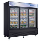 Dukers Appliance Co. USA Ltd. DSM-68SR Refrigerated Merchandiser Reach-in Three-section