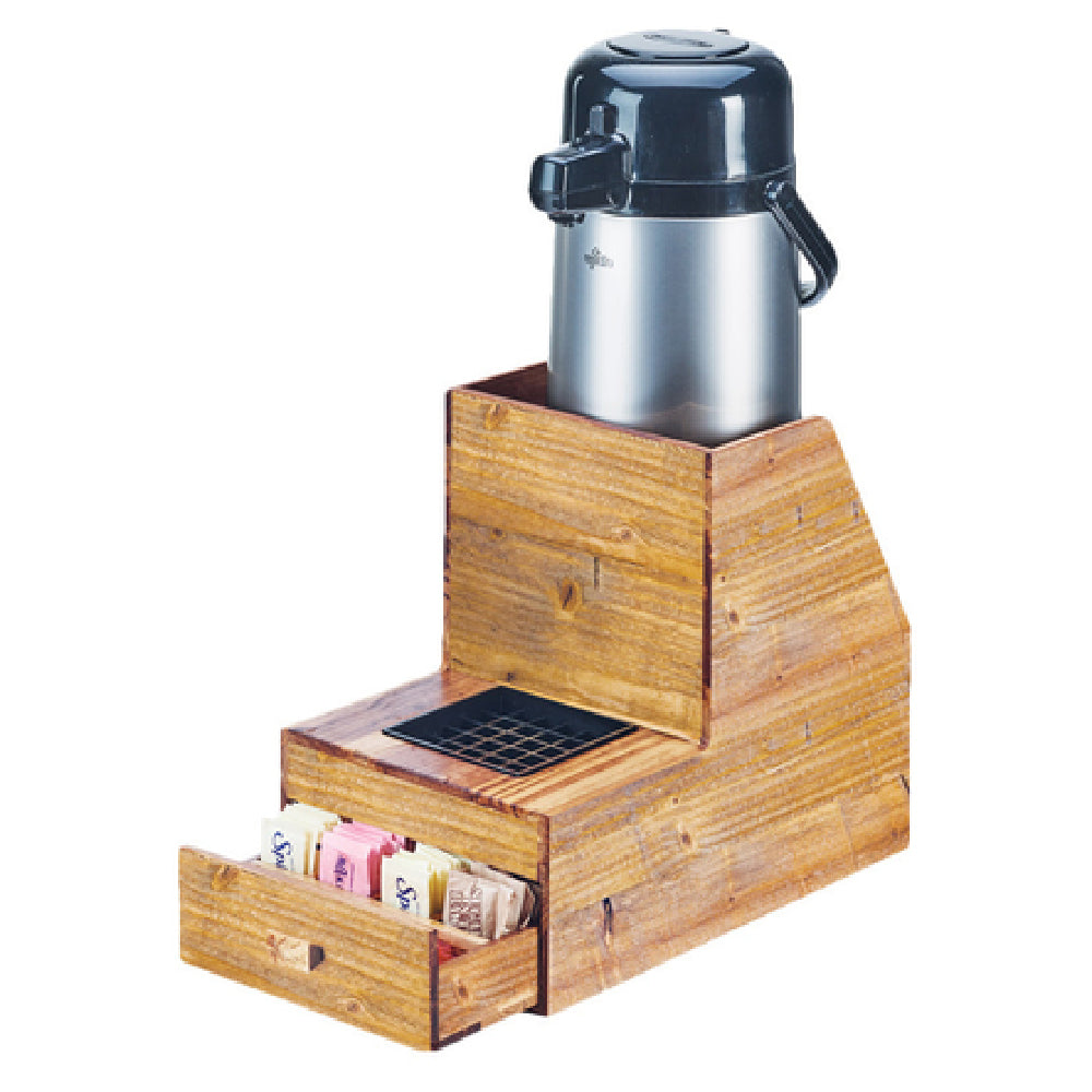 Cal Mil 3623-99 Madera Airpot Stand 8"W X 13"D X 11-1/4"H Single