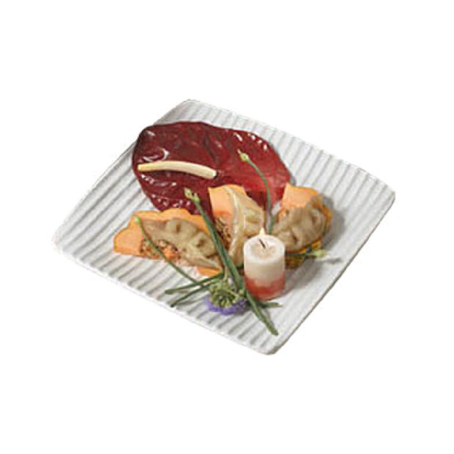 Bon Chef 9918PLUM Platter 10" X 10" Ribbed