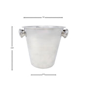 Omcan 80834 (80834) Wine Bucket 4-quart Knob Handles