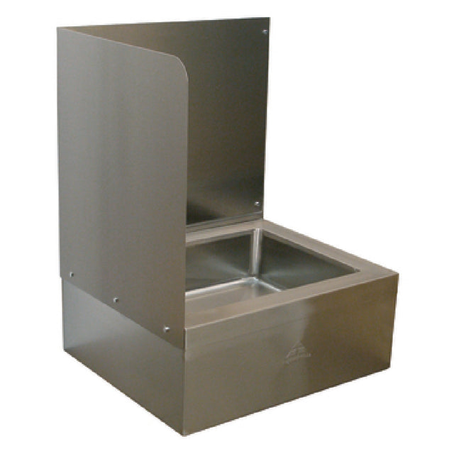 Advance Tabco K-293L Left Side & Back Wall Splash For 9-OP-33 Mop Sink (field Installed By Others)