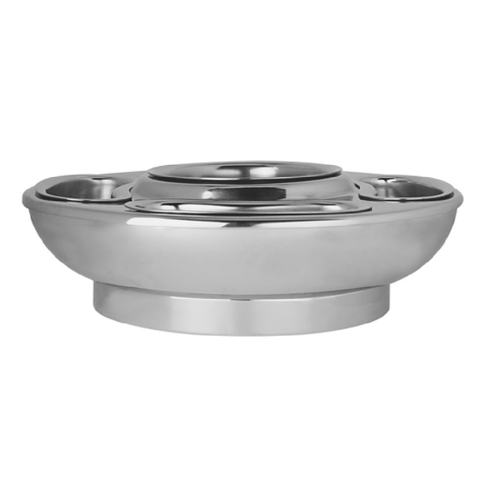 Steelite 5850JX136 Caviar Server 12.75" X 3.25"Accessories Stainless Steel
