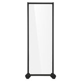 Bon Chef 90225-24B Health & Safety Partition 25"W X 72"H Black Anodized Aluminum Frame