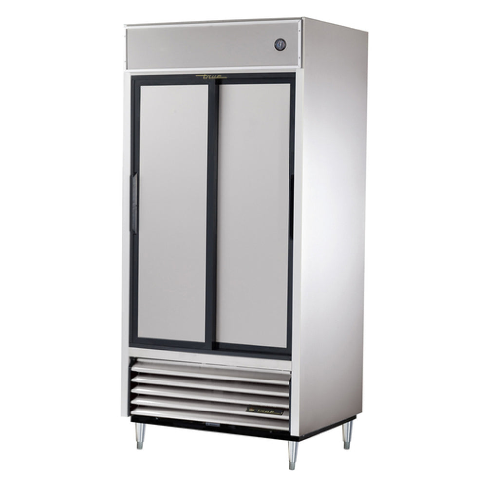 True Refrigeration TSD-33-HC Refrigerator Reach-in (2) Stainless Steel Sliding Doors