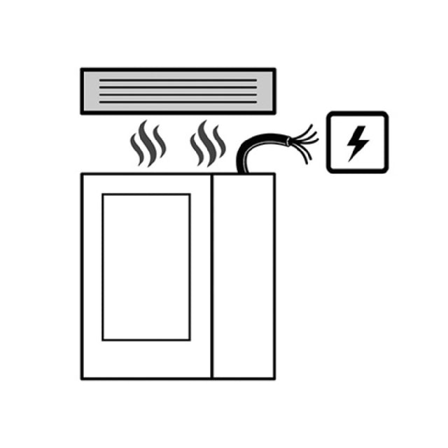 Lainox BPK Configuration For Connection To Extraction Hood
