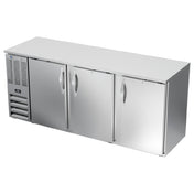 Beverage Air BBN78HC-F-S - Refrigerated Food Rated Back Bar Storage Cabinet, Three-section